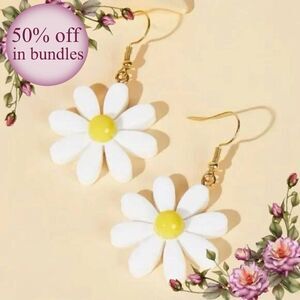 Daisy Pendant Earrings